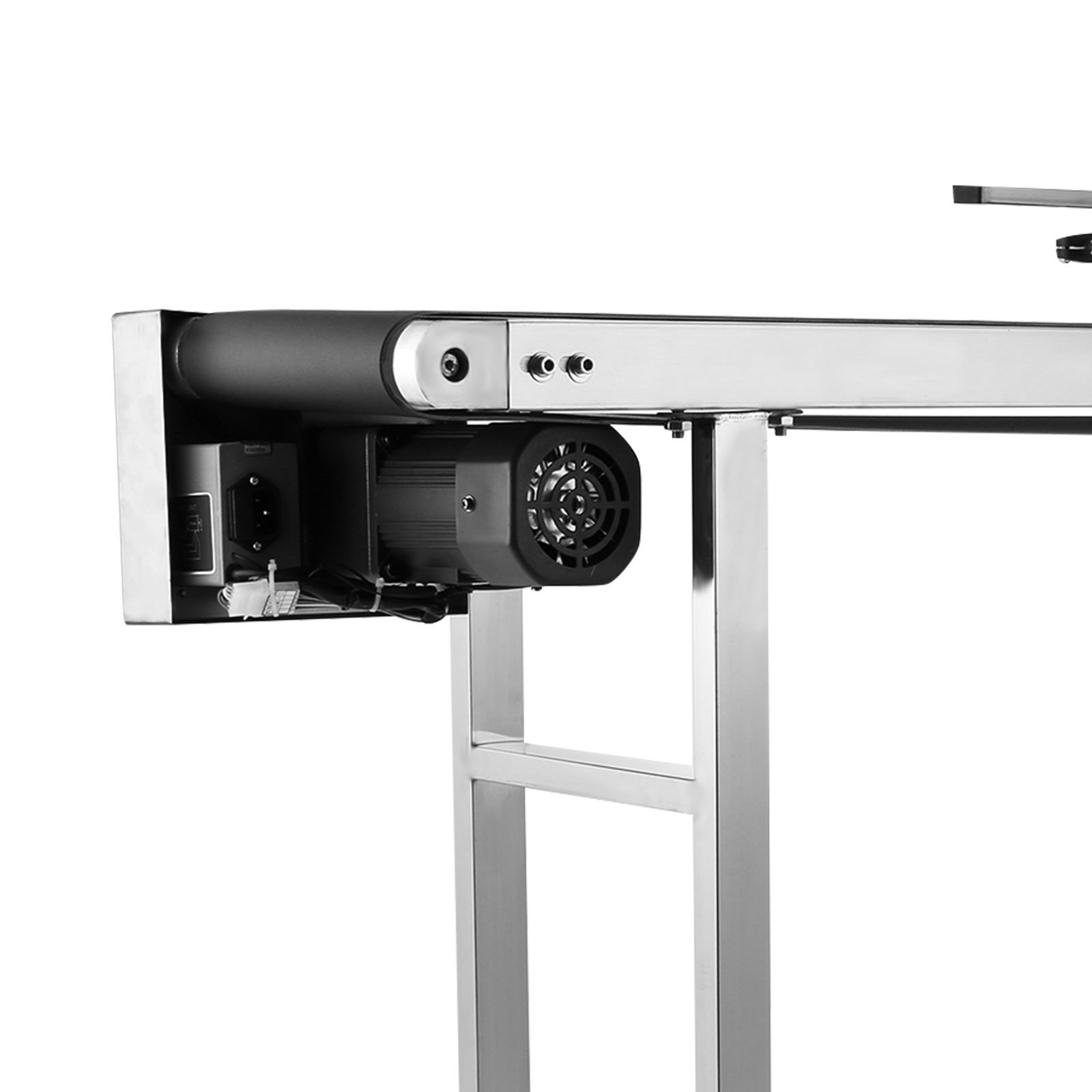Belt Conveyor 220V Convoyeur De Codage Avec Double Garde-corps Convoyeur à bande (Double Garde-corps)
