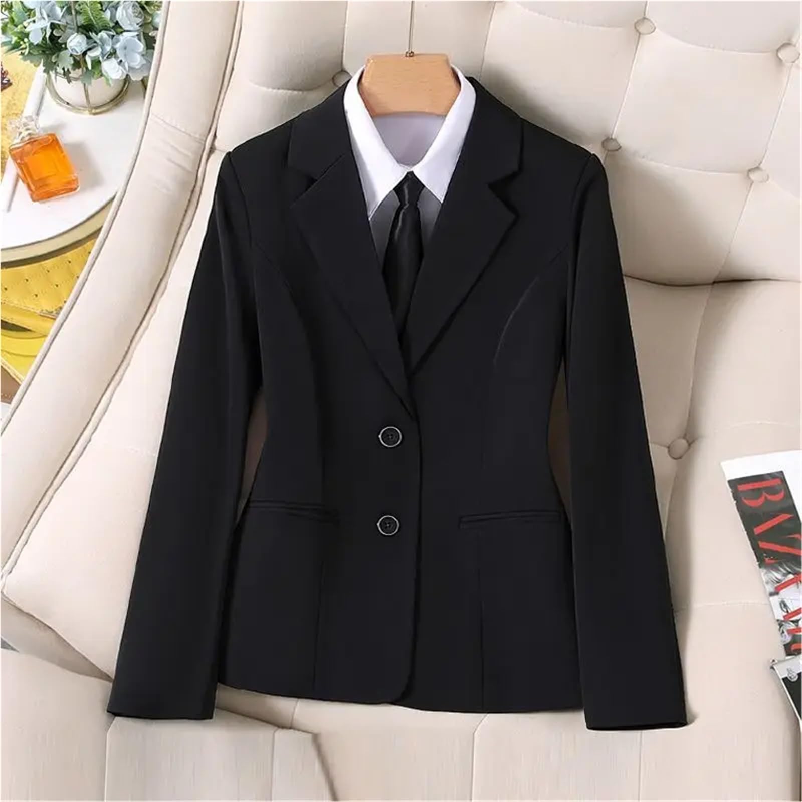 Abito da donna slim fit, giacca professionale, colloqui di lavoro, stile western, abbigliamento stagionale primaverile-autunnale Per Gare Di Equitazione