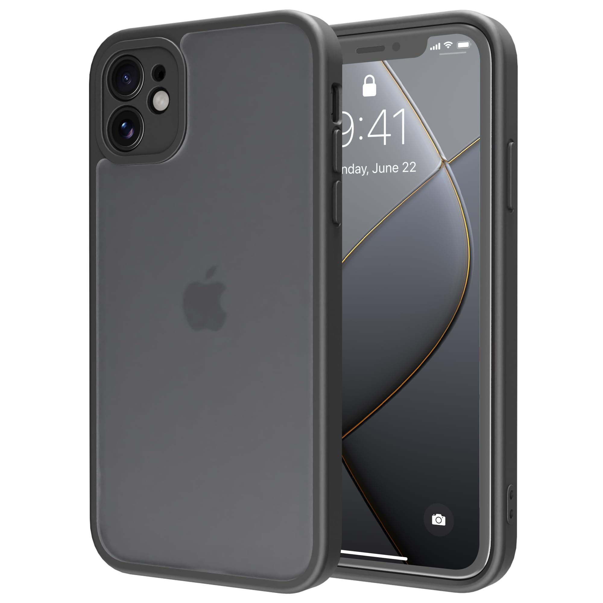 PinLiSheng iPhone 11 ケース 半透明 全面保護 いPhone…