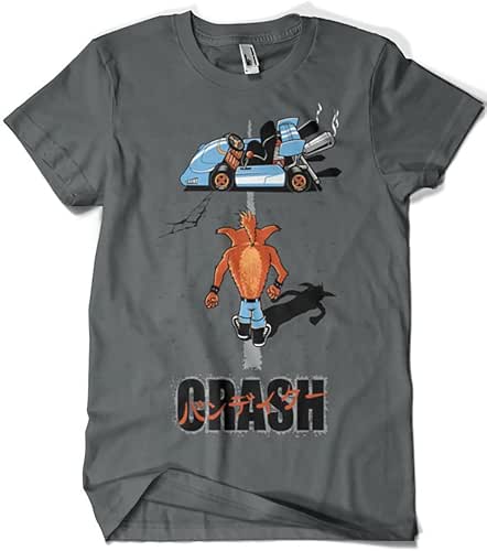749-T-Shirt Crash Akira (by Fernando Sala S.) grigio XXL