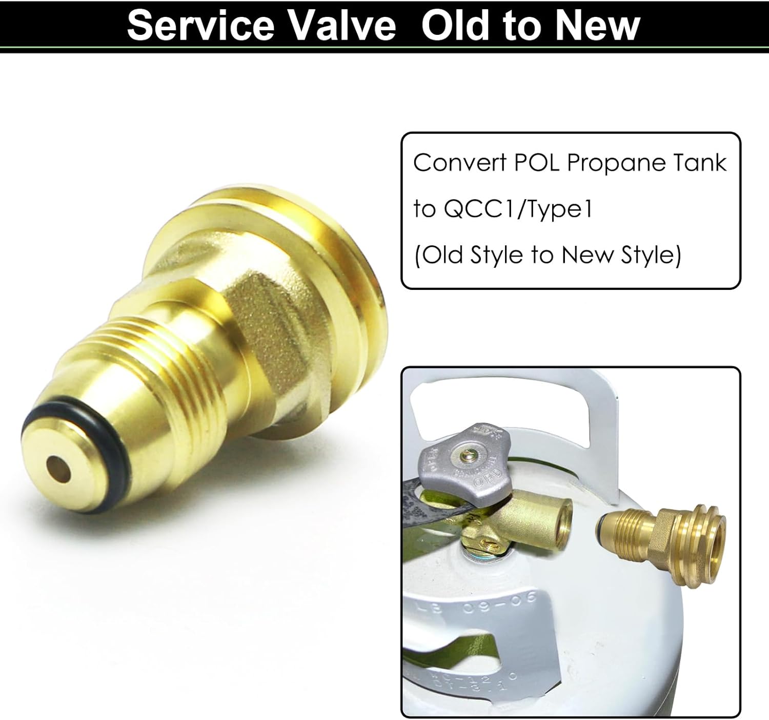 Upgraded 12 FT Propane Tank Extension Hose Braided with Gauge,Include Tank Adapter Converts POL 100 lb LP Tank to QCC1 for Gas Grill, Stove and More Propane Appliances