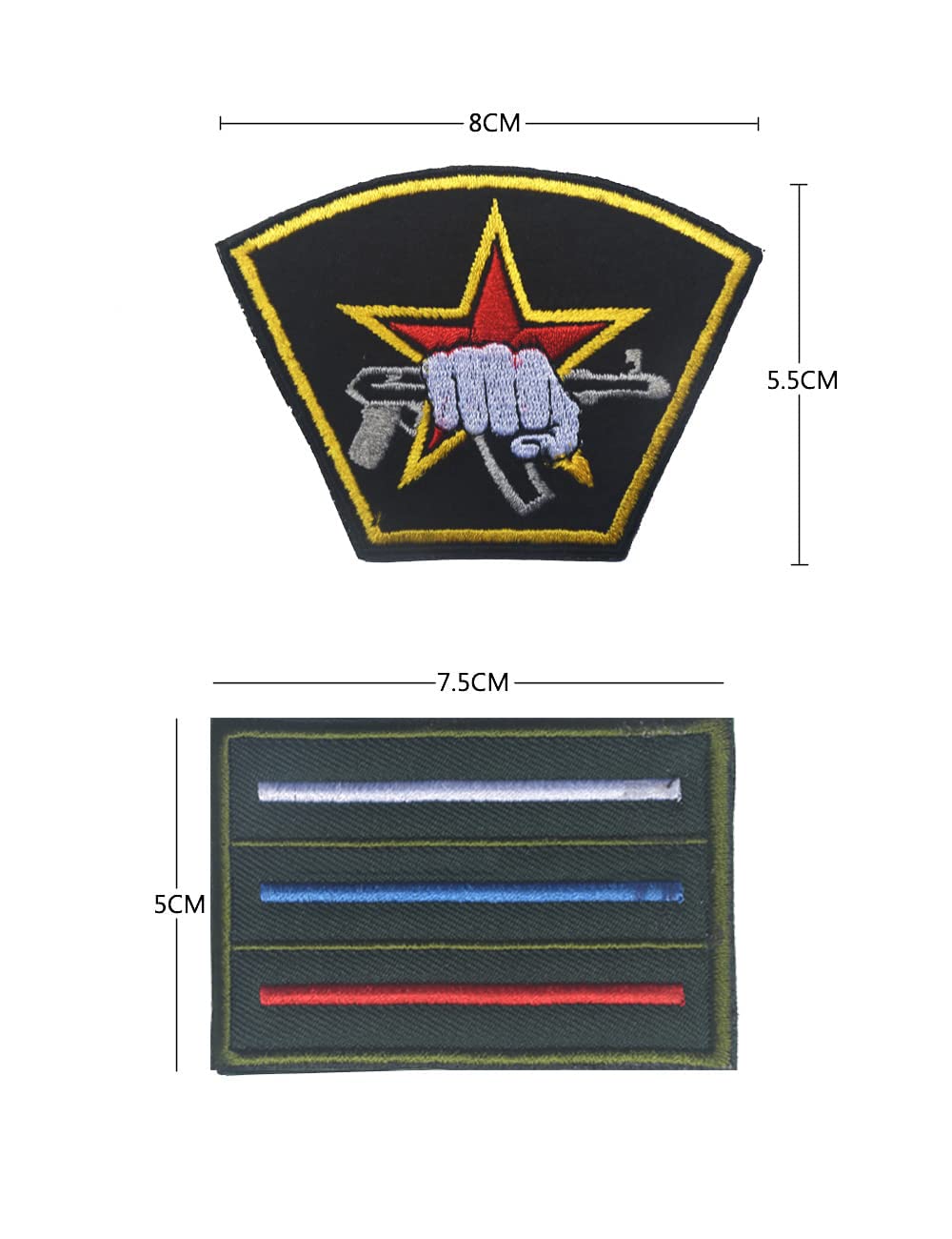 Amazon.co.jp: ロシア連邦保安庁 FSB 軍事戦術士気ワッペン