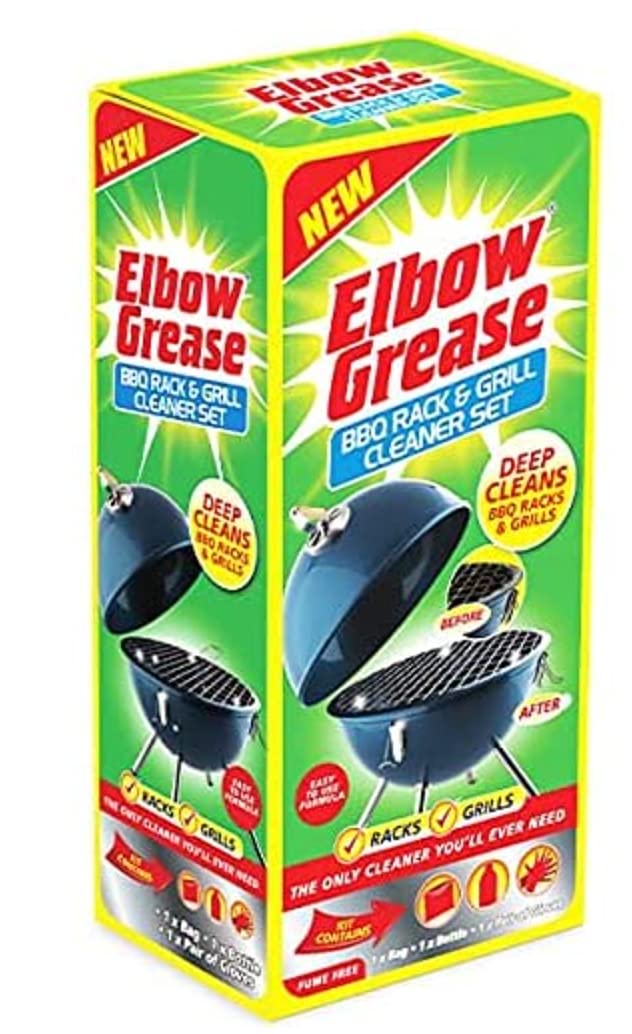 dtr Elbow Grease BBQ Rack And Grill Cleaner Set