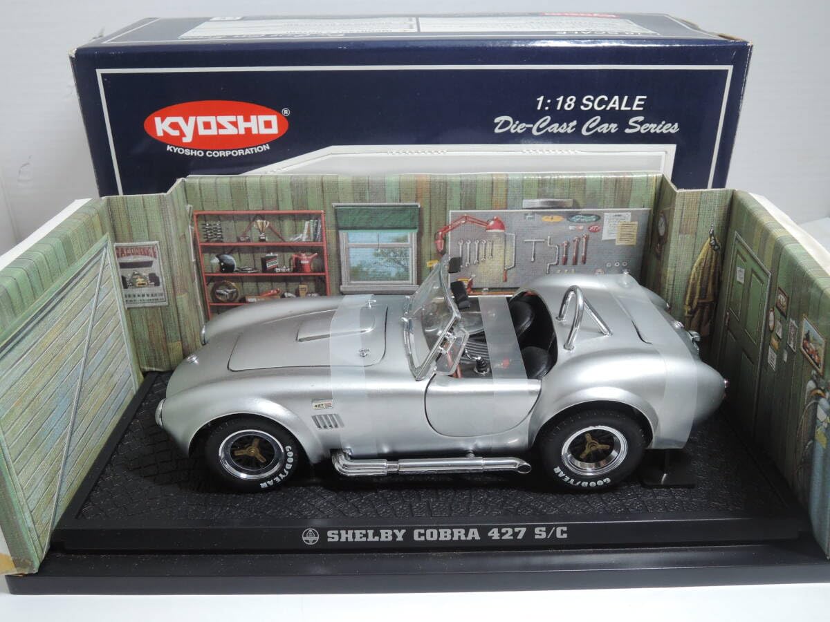 Amazon | ・旧箱京商 1/18 Shelby コブラCobra 427 SC Matt Finish 