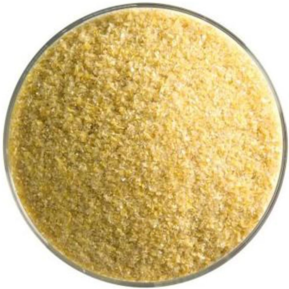 Bullseye Butterscotch Opal Fusible Glass Frit - Fine - 5 oz Jar - 90 COE