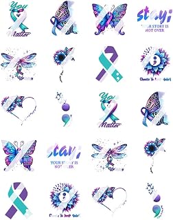 Suicide Awareness Nail Art Decals