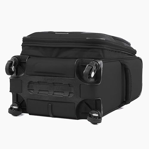 Miniatura 18 de Travelpro Maxlite 5 - Juego de 2 piezas de equipaje de mano de tela, expandibles con 4 ruedas giratorias, bolso blando para debajo del asiento, Negro