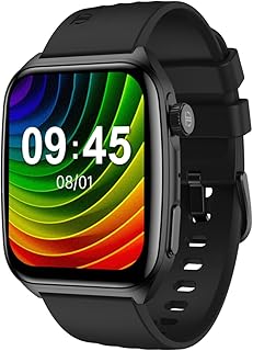 Titan Smart 4.0 Smartwatch with 1.93” AMOLED Display, Infinite AI Watch Faces, AI Voice assistant, Smart Hydration, Multiple Menu Styles, QR Hub​, 100+ Multisports, BT Calling, HRM, SpO2,Games - Black