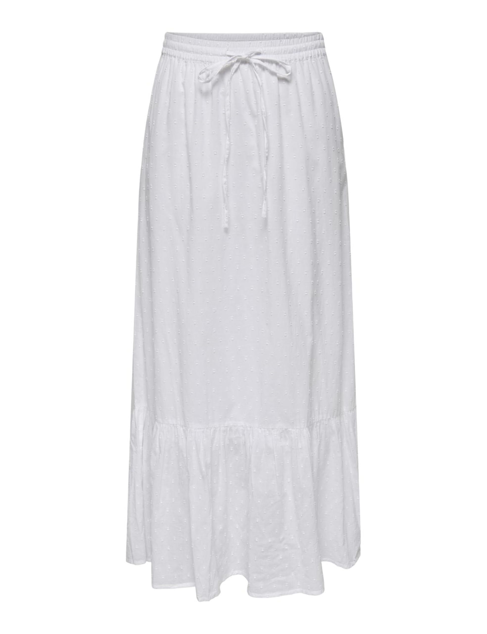 ONLY Onlmiley Deffie DOB Ankel Skirt WVN, Cloud Dancer, XS