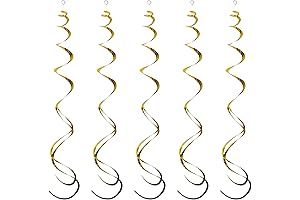 30PCS Gold Hanging Party Decorations