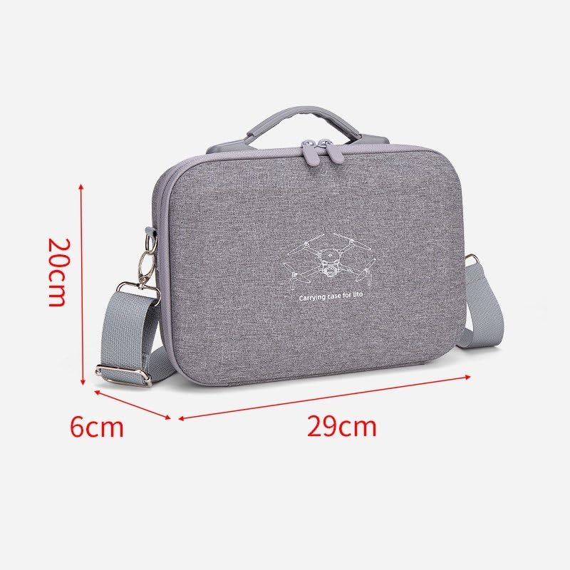 Maletín para DJI Lito 1 rígido anticaídas y bolsa protectora de viaje para colgar al hombro 6