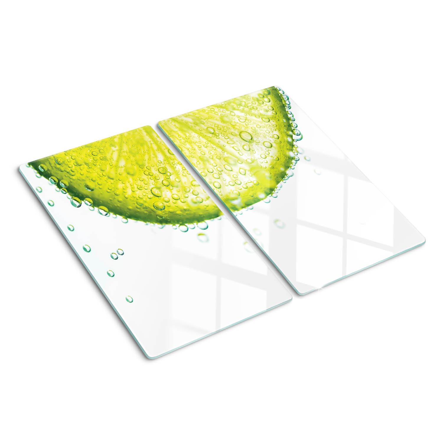 Planche de cuisine en verre 2x30x52 cm moderne et stable
