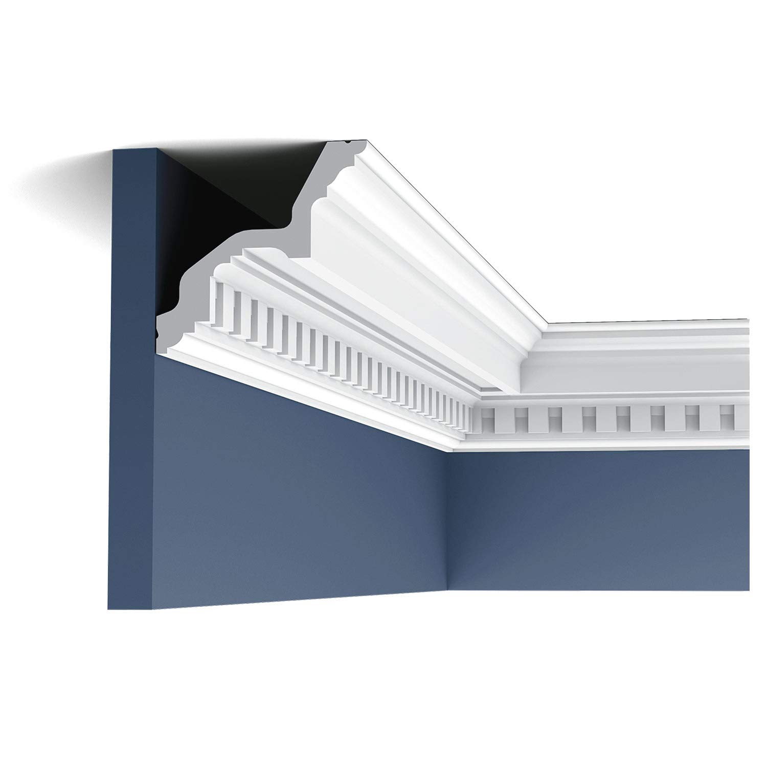 Corniche de plafond Orac C211 pour habiller les angles et masquer les fissures