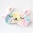 Cute Animal Sleeping Mask Soft Plush Blindfold Cute Rabbit Panda Koala Eye Cover Eyeshade for Kids Teens Girls Women (Rabbit)