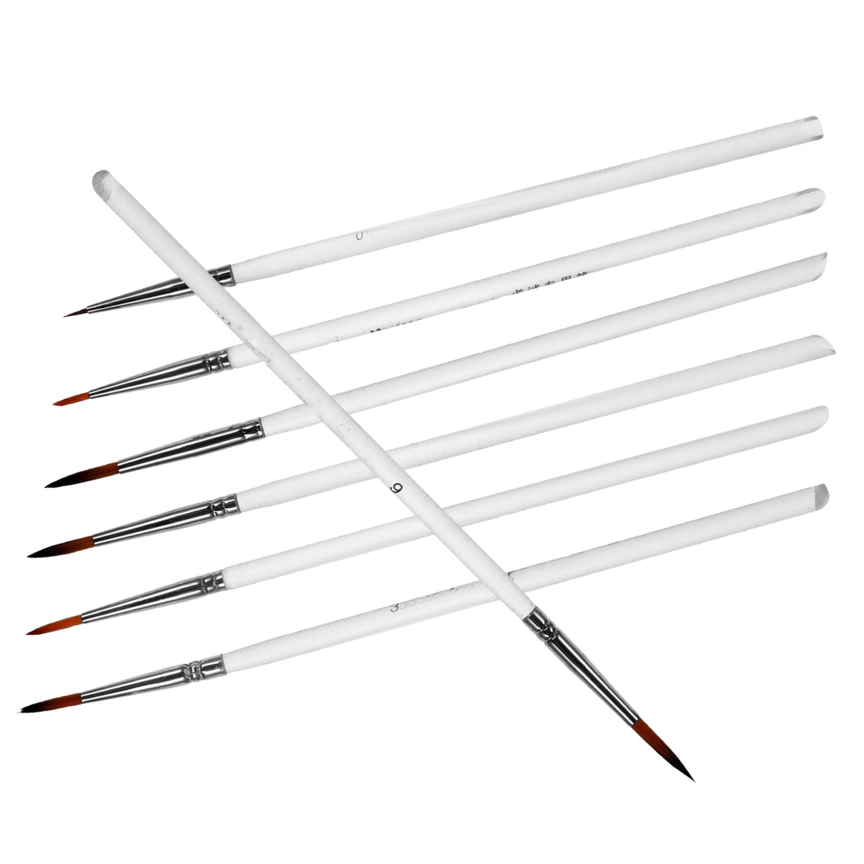 HOMSFOU 44 Piezas Pincel para Detalles Pintar Agua Mini