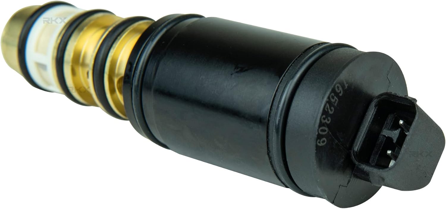 RKX AC Compressor Control Solenoid Valve Compatible With Select Toyota Denso 5SE09C 5SE12C