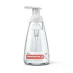 Clean Revolution Foaming Hand Soap, Gentle, Moisturizing, Ready To Use Formula, Real Essential Oils, Gluten Free, Geranium Mint, 15.25 Fl Oz