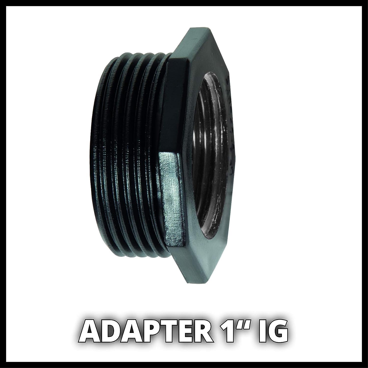 Einhell Tuyau d'aspiration 7 mètres PVC noir