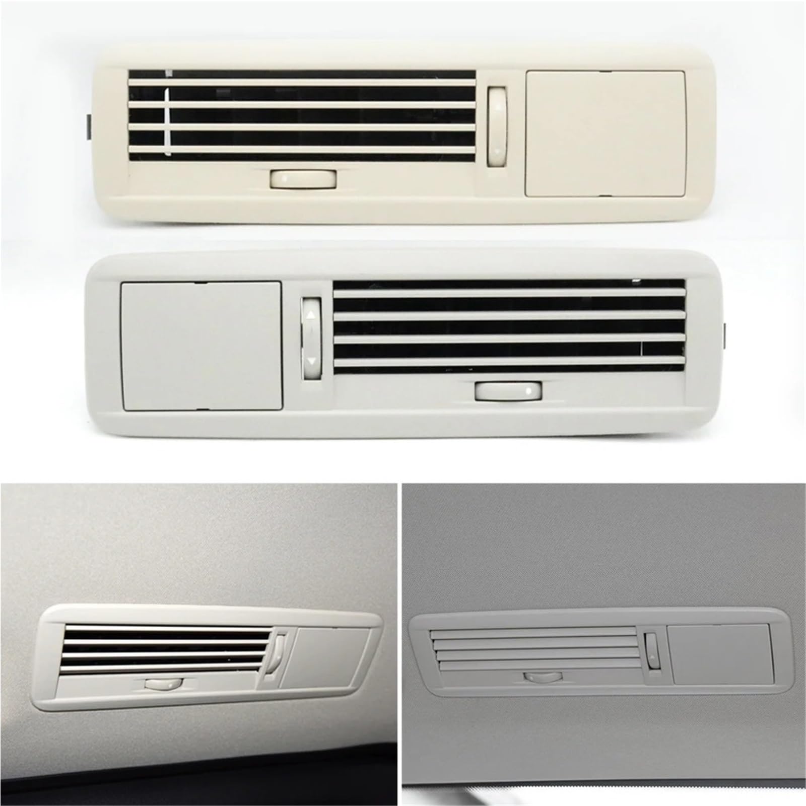 Benz Classe V Vito W447 W448 V250 V260 2015-2023 Griglia Di Ventilazione A/C Uscita Aria Condizionata Copertura Tetto 1Pieces Gray