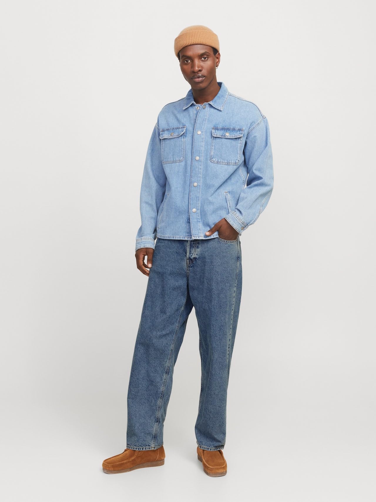 JACK & JONES Mens Baggy Jeans