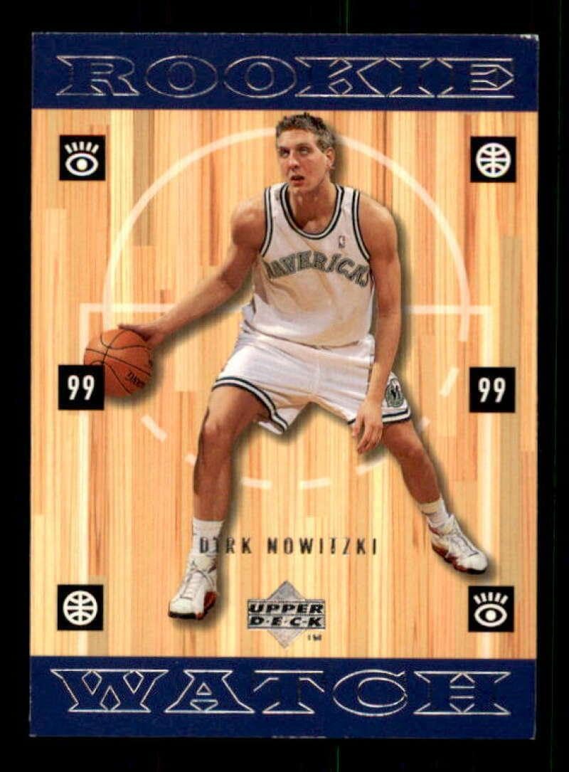 Dirk Nowitzki Rookie Card 1998-99 Upper Deck #320 - Basketball Slabbed Rookie Cards