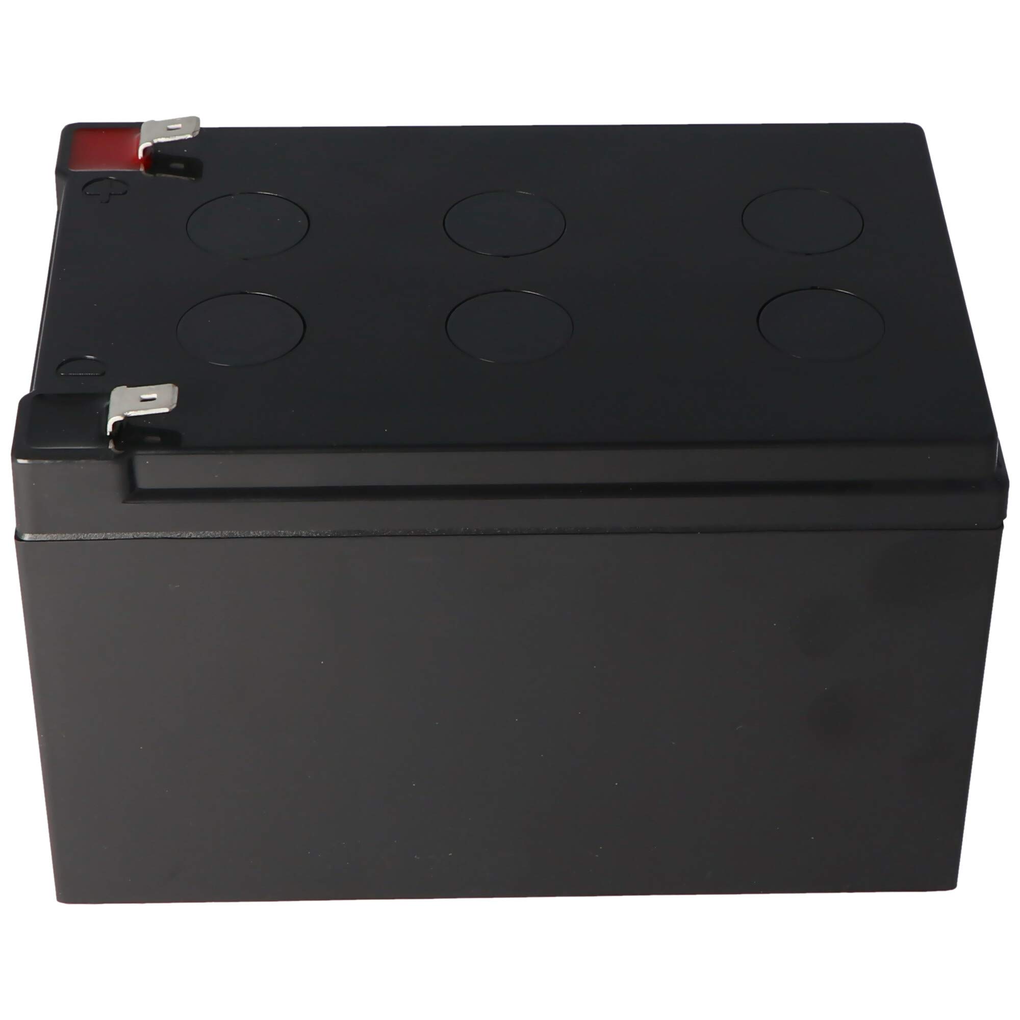CSB -GP12120F2 - Batteria al piombo AGM 12 Volt, 12 Ah, 151 x 98 x 100 mm, Faston 6,3 mm, 5 anni di standby