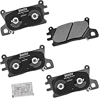 Vista 197 de Pastillas de Freno Delanteras Cerámicas Bendix Priority1 CFC430A para Modelos Selectos INFINITI G35, I30, Nissan 350Z, Altima, Juke, Maxima, Sentra