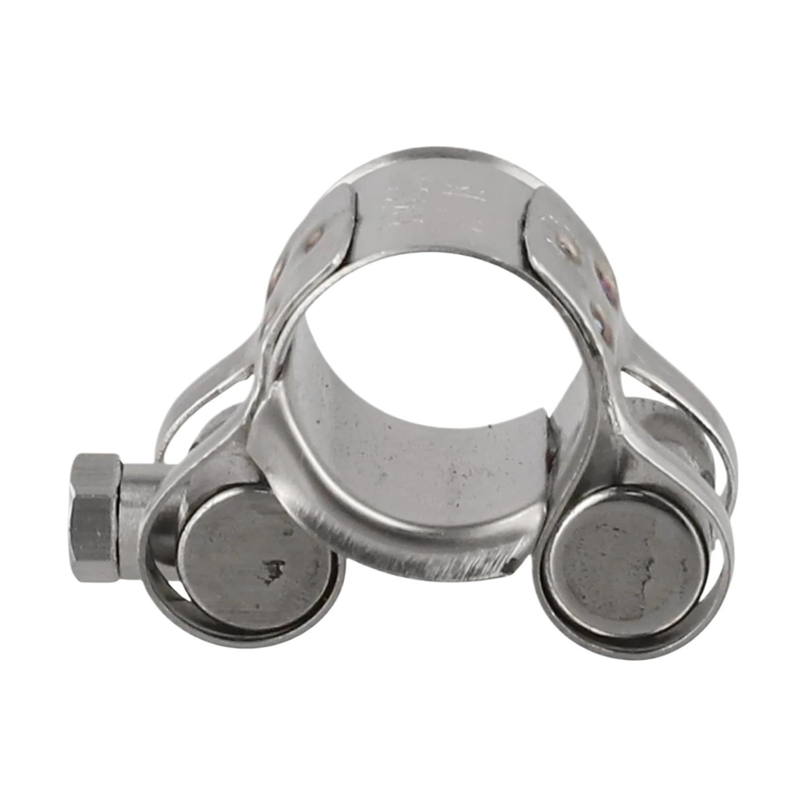 Hqycl One Color 1Pcs Heavy Duty T-Bolt Exhaust Clamps Stainless Steel Hose Clamps 44-47Mm 48-51Mm 52-55Mm For Turbine Pressure Hoses(29-31Mm)