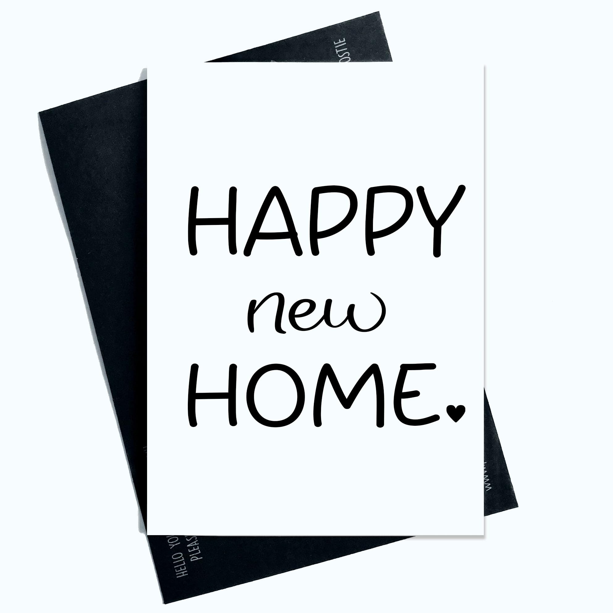 Peachy Antics New Home Card Congratulations New Home Card For Son For Daughter For Men - Women Simple Card Design AP156