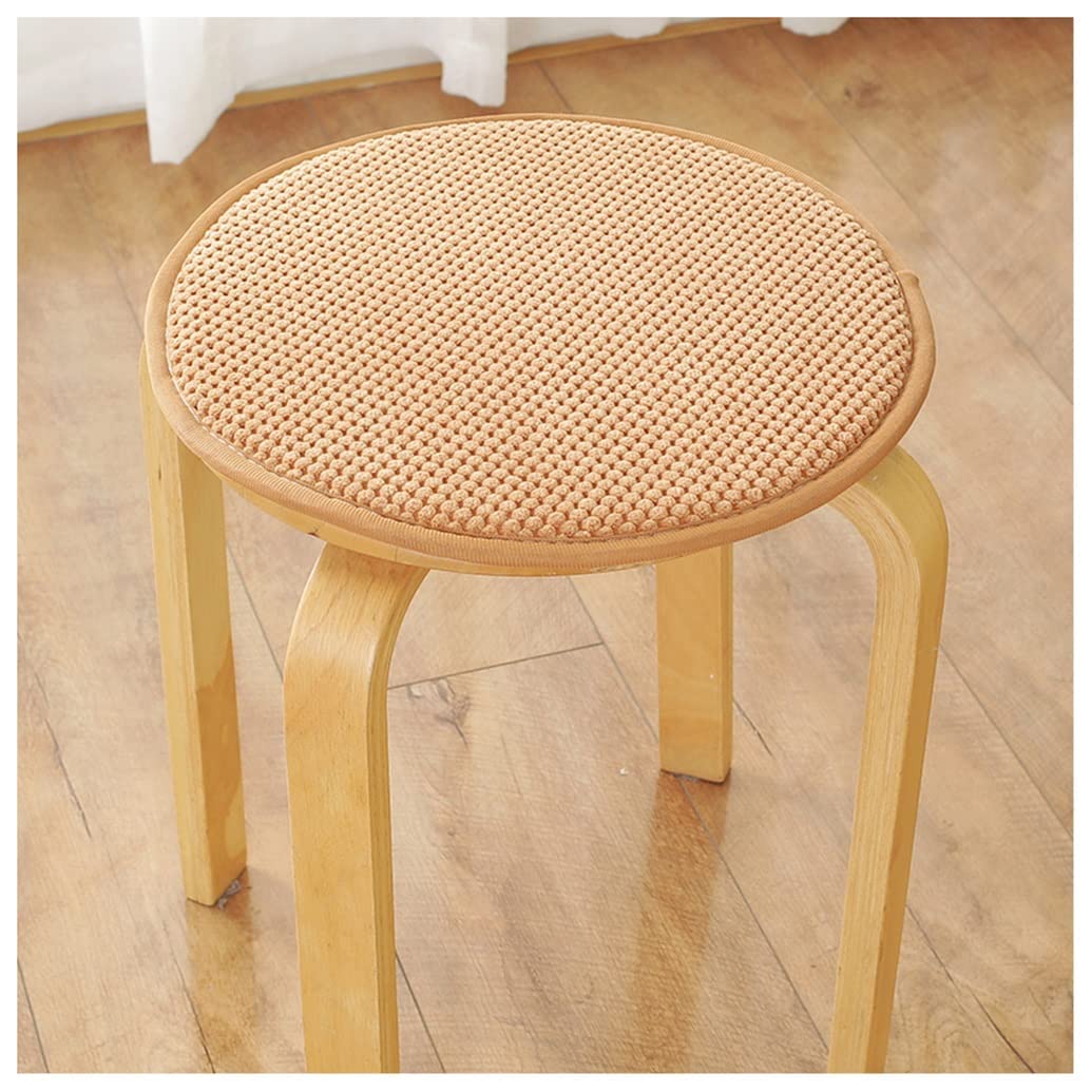 Coussin de siège de salle à manger rond pour tabouret de cuisine et bar convivial