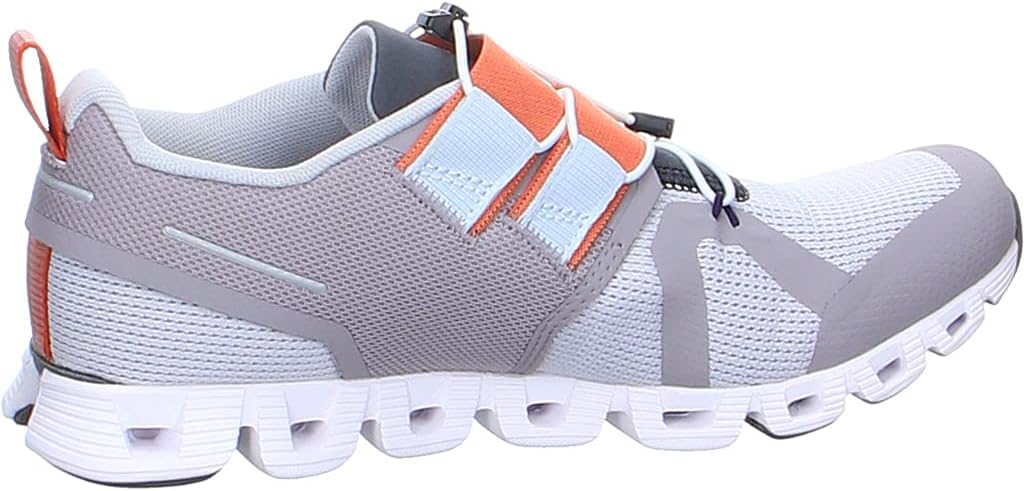 On Women's Cloud Nexus Sneakers, Zinc/Spice, Grey, 8 Medium US - Image 2