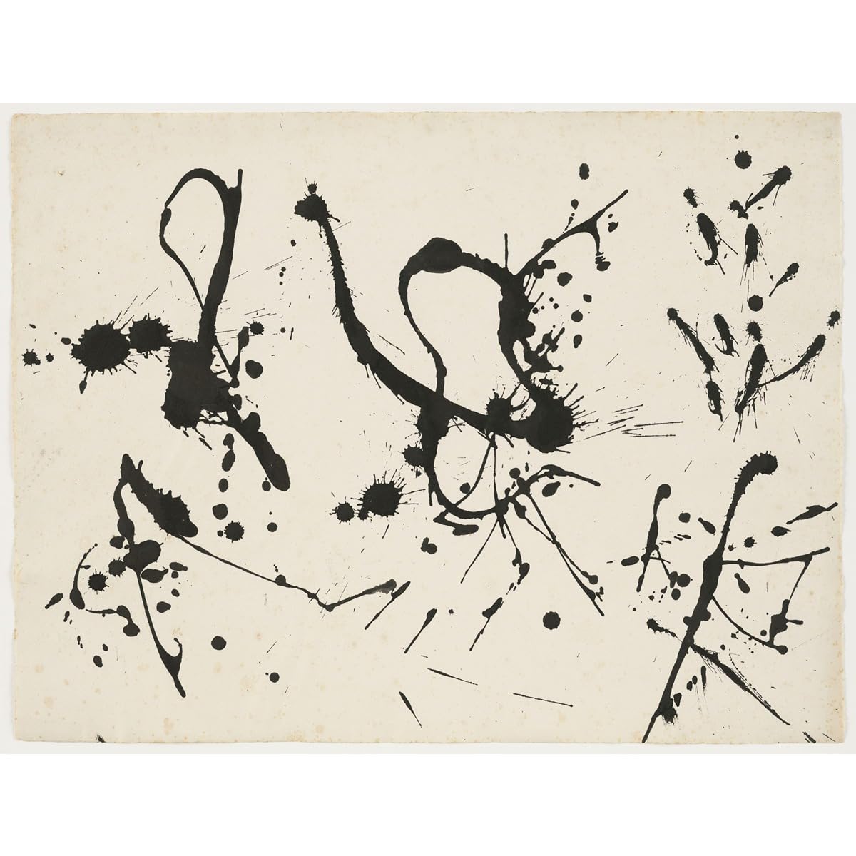 Poster Jackson Pollock decoration murale salon affiche art abstrait