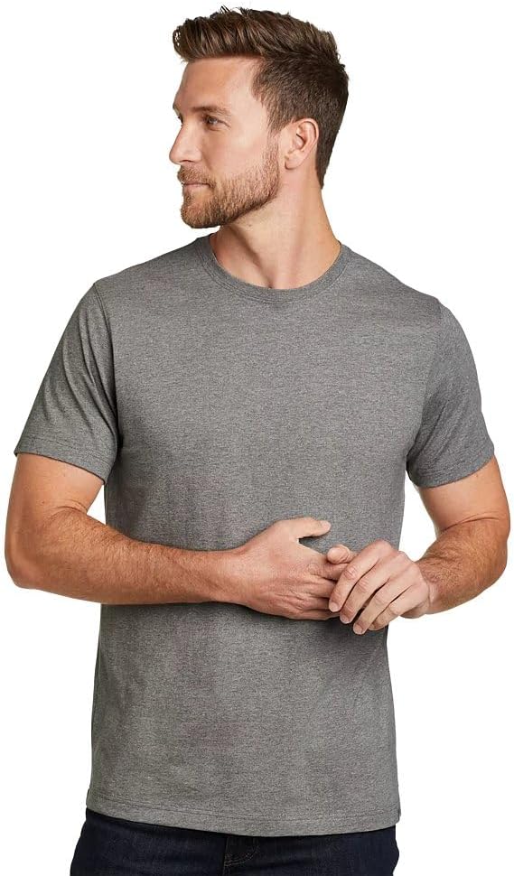 Eddie Bauer Men’s Legend Wash 100% Cotton Short-Sleeve Classic T-Shirt