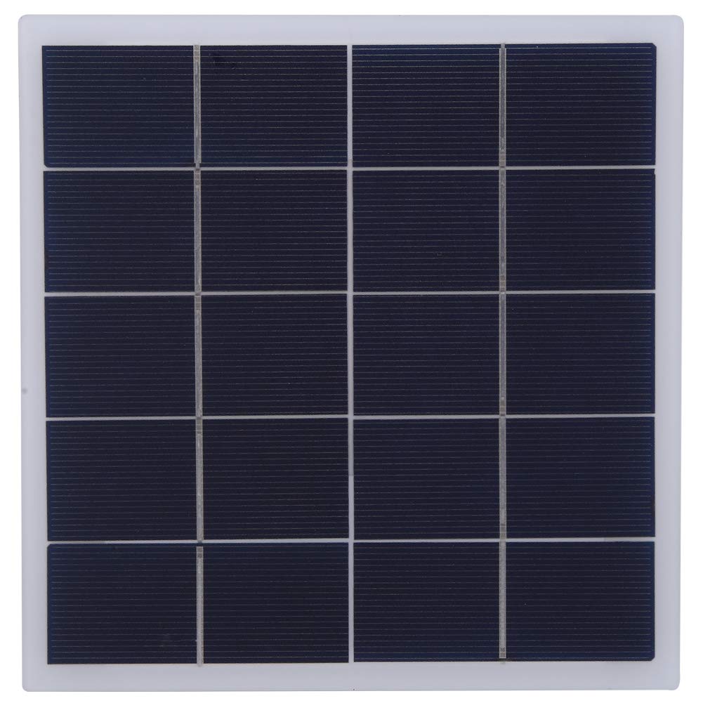 4W 5V Mini-Solarpanel, DIY-Solarpanel aus Polykristallinem Silizium, Tragbares Solarpanel-Ladegerät, 172x175mm