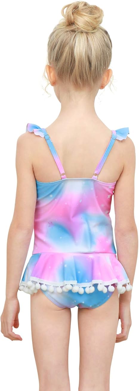 Amazon Com Play Tailor Girls Swimsuit Unicorn Bathing Suit Kids One Piece Swimsuits Cute Swimwear Clothing Shoes Jewelry