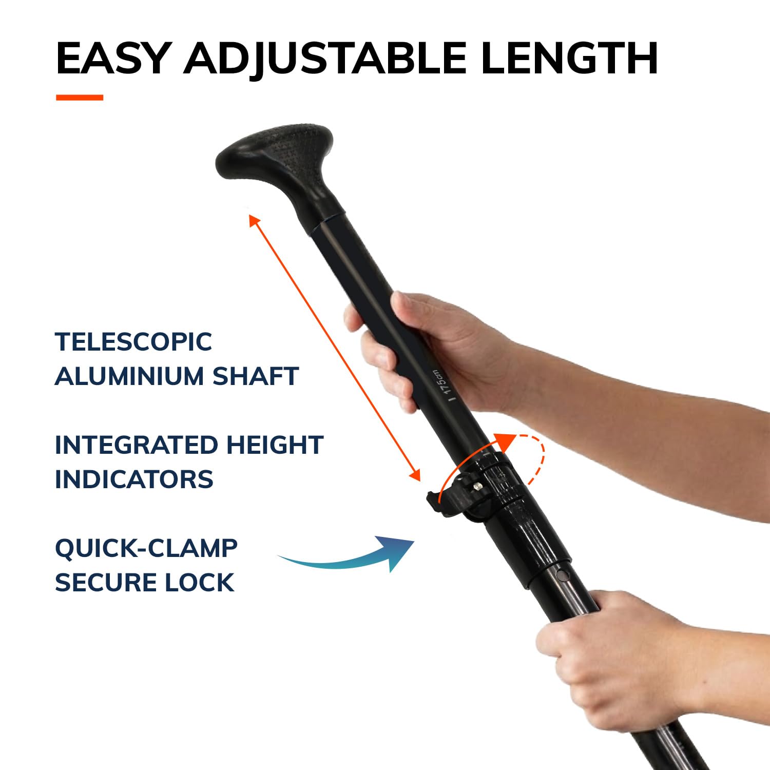 WOW Paddle Paddle 2 in 1 Paddle Rame Paddle Rame Staccabile 4 pezzi | Paddle Paddle Regolabile | Paddle Paddle Paddle Sup Facile da trasportare WalkOnWater
