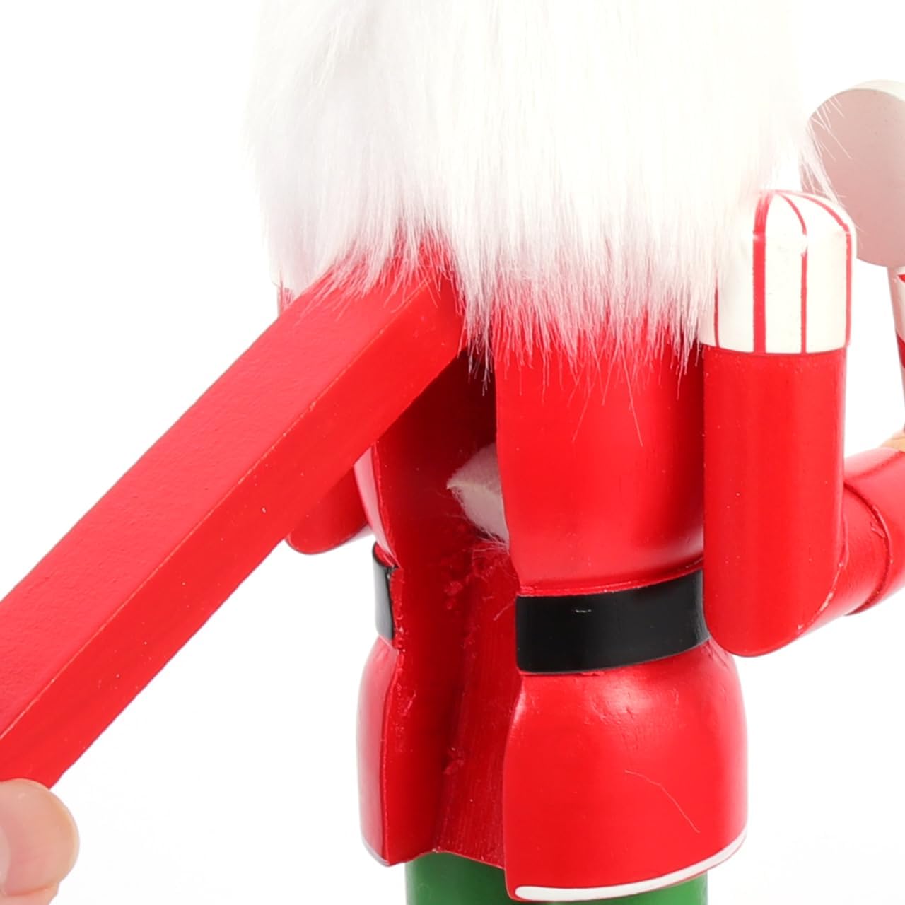 SAFIGLE Christmas Decorations Nutcracker Ornament: 14 Inch Wooden Xmas Traditional Nutcracker, Festive Collectible Figures Party Tabletop Thanksgiving Decor Christmas Decor Indoor Table Centerpiece