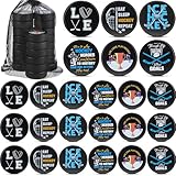Wettarn 24 Pcs Foam Ice Hockey Pucks 3