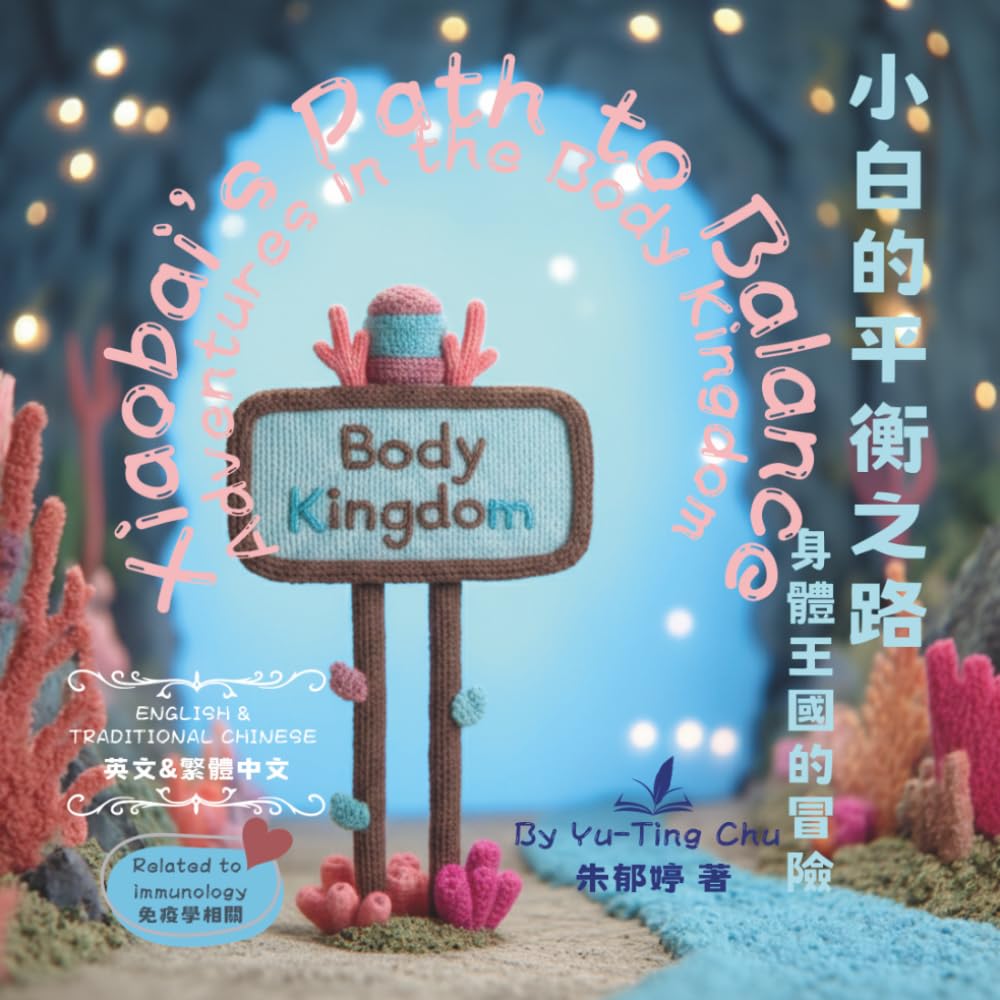 Xiaobai's Path to Balance (小白的平衡之路): Adventures in the Body Kingdom (身體王國的冒險)_An English–Traditional Chinese Bilingual Picture Book (英文與繁體中文雙語繪本)