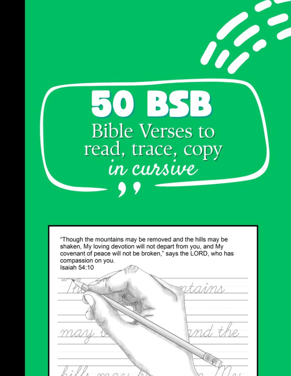 50 BSB Bible Verses to Read, Trace, Copy in Cursive (Bible verse tracing)