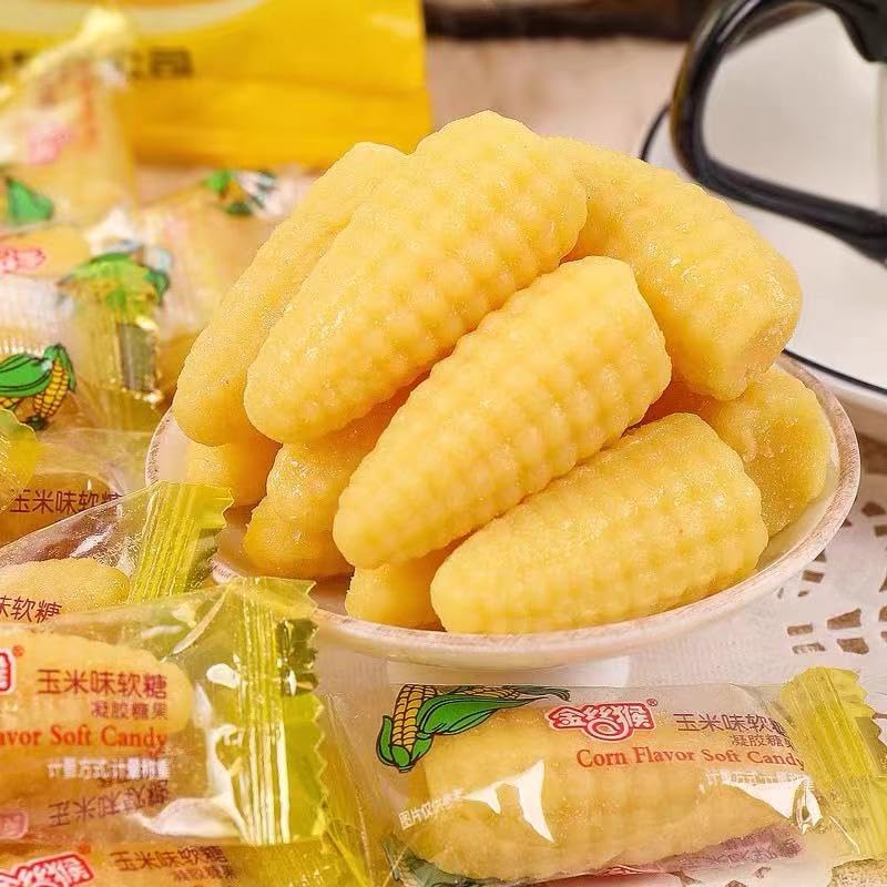 Amazon.co.jp: 金絲猴 【 玉米味軟糖 】 1袋 150g 玉米糖 玉米軟糖