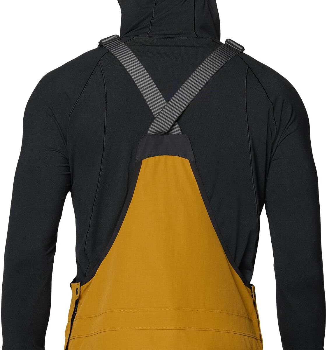 Mountain Hardwear, First Tracks Bib Pant - Men's, Olive Gold/Black, S/Reg