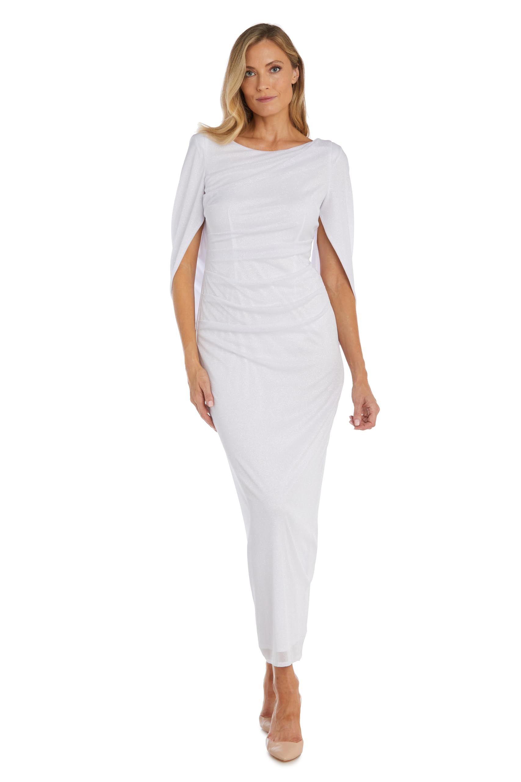 R&M Richardswomens Drape Back Cocktail Dress