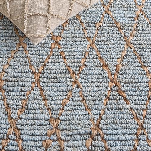 Tapete decorativo Boho 3' x 5' azul claro SAFAVIEH miniatura 6