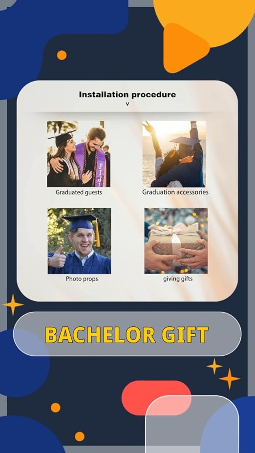 Abschluss Talar Set 2025 - Robe Mit Hut & Schärpe Für Absolventen