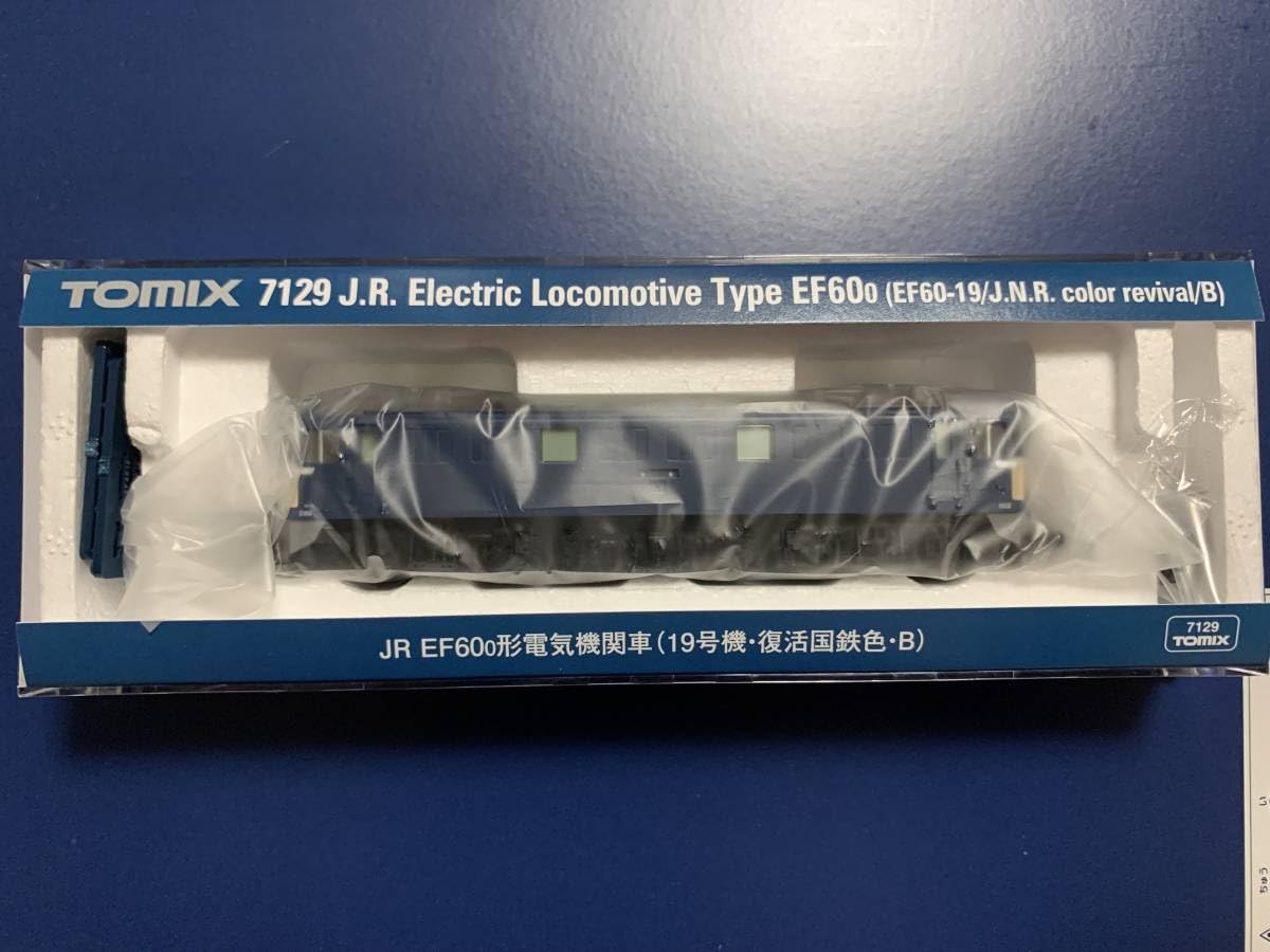 鉄道模型 TOMIX 7129 EF60 19 JR EF60-0形電気機関車(19号機・復活国鉄色・B) ｜製品情報