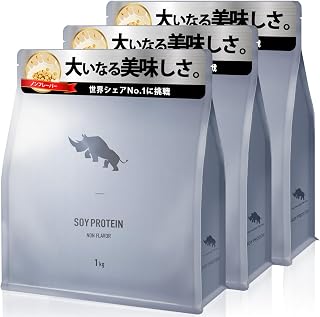 SAIJIRUSHI 大豆蛋白粉 日本生产 大豆 植物性蛋白粉 (原味,3千克)