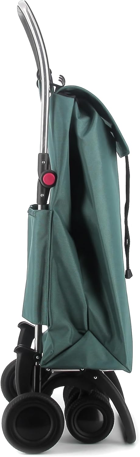 Rolser I-Max MF 4 Wheel 2 Swivelling Foldable Shopping Trolley - Sea Coast