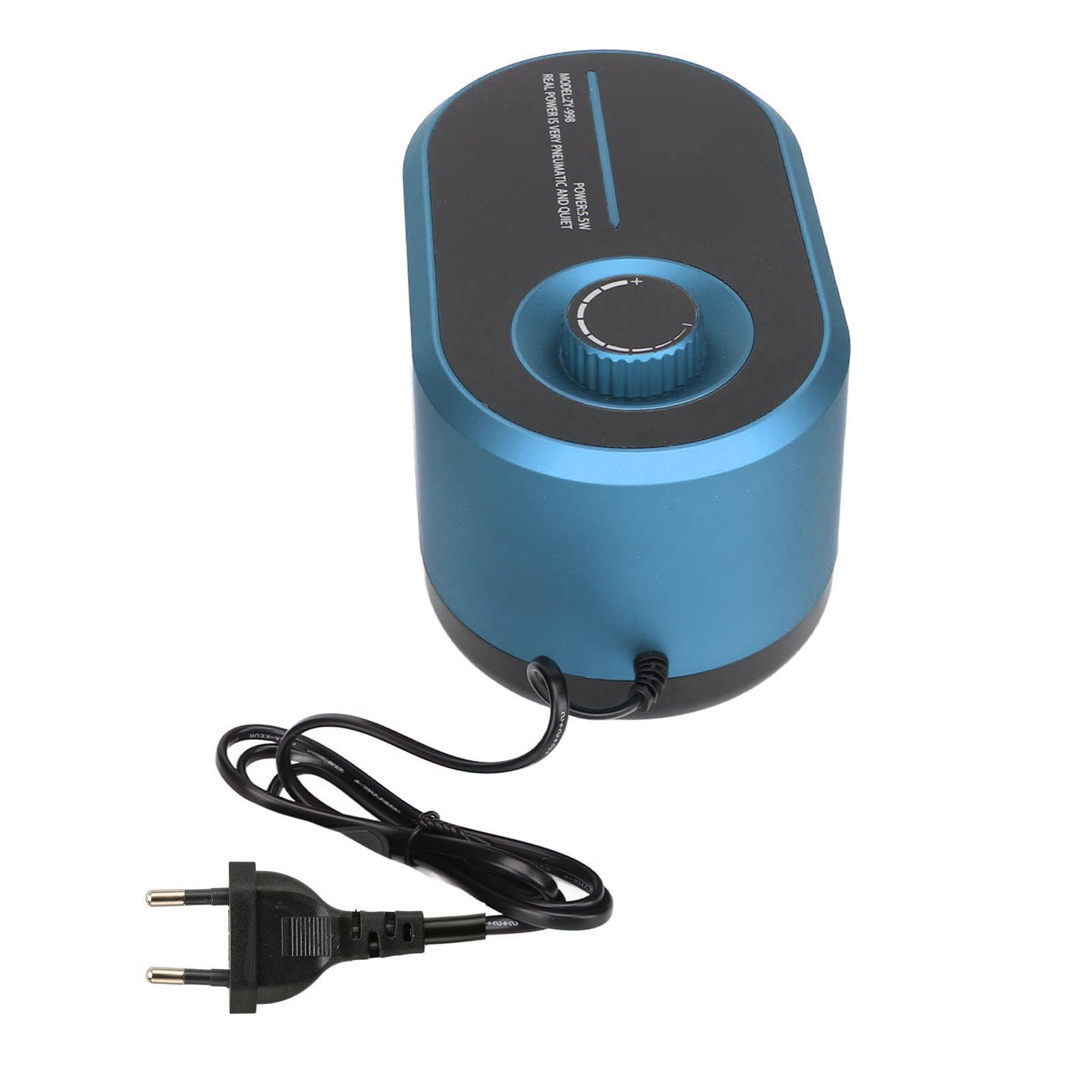 Bomba de Aire Ajustable para Acuario, Gran Flujo de Aire, Segura, Silenciosa, Potente, Profesional, Bomba de Aire Ajustable para Acuario con Discos de Aire, Tees, Mangueras de