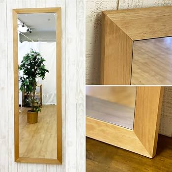 Amazon.co.jp: 鏡 壁掛け 全身 姿見 ウォールミラー 大きい 50